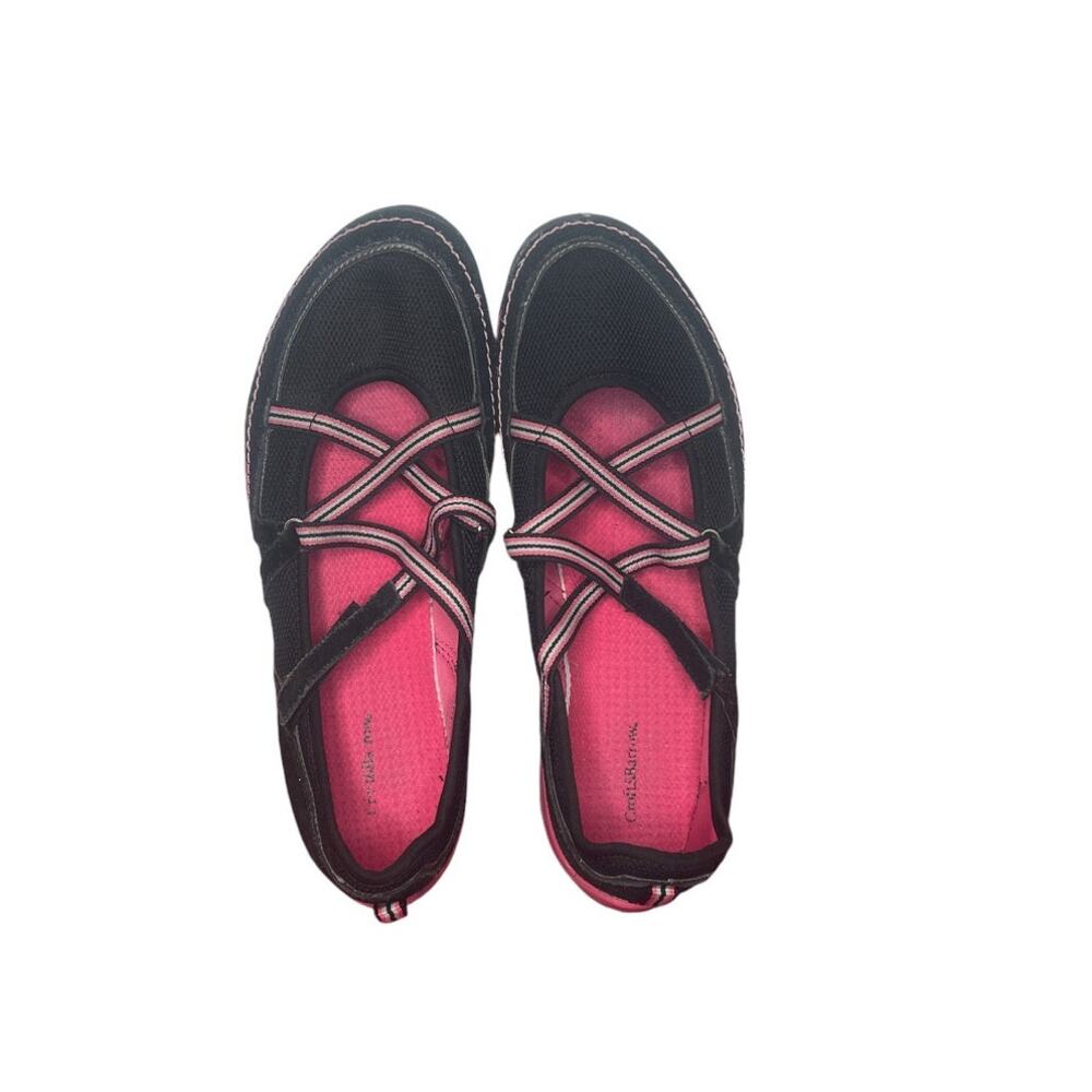Croft and Barrow Black and Pink Shoes 9